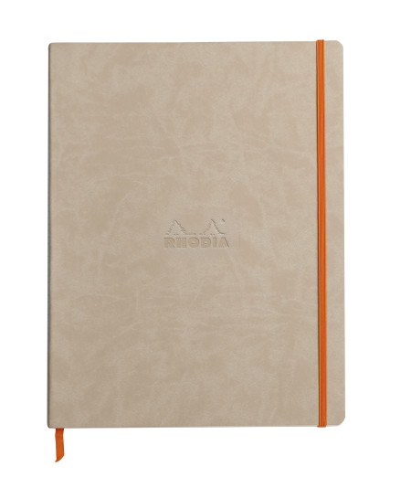 Rhodia Softcover Notebook - A4 - Beige - Lined